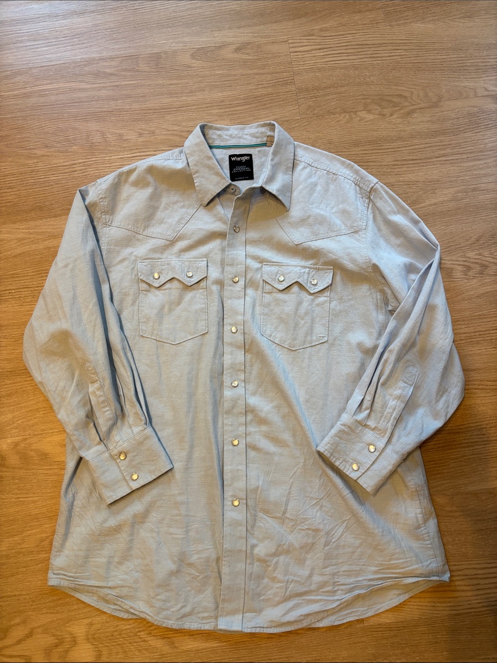 Wrangler x Cody Johnson Men’s XL Pearl Snap Western Button Down Cotton Rodeo